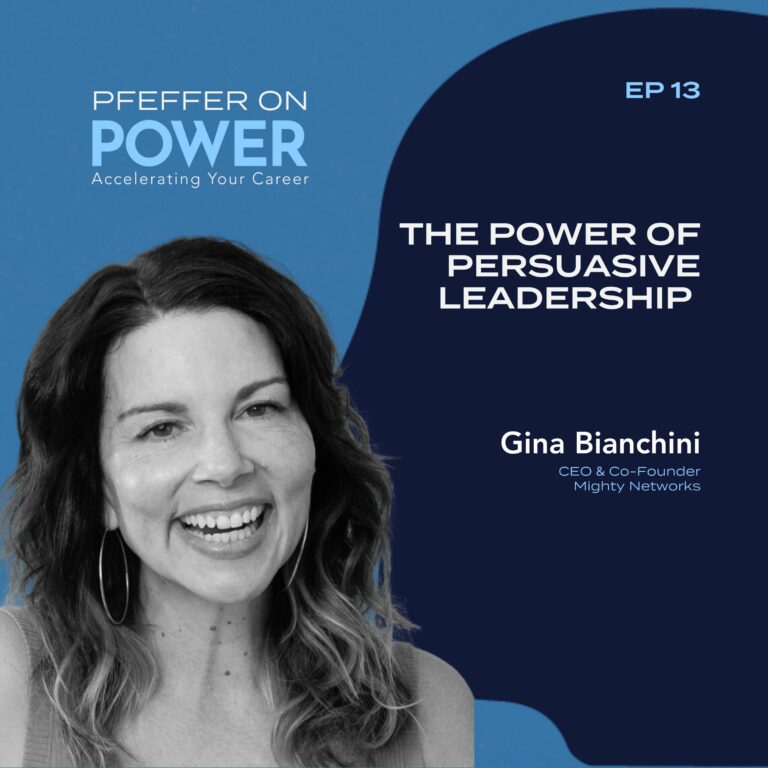 The Power of Persuasive Leadership with Gina Bianchini